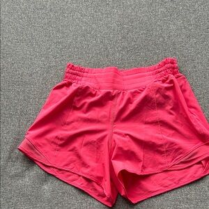 Lululemon Athletica Bright Pink Athletic Shorts
